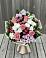 Букет цветов из: Альстромерии, Гвоздики, Розы и Хризантемы в Рахье
