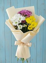 Букет цветов из:  Хризантемы в Рахье