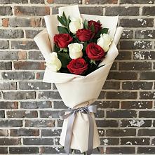 Букет цветов из:  Розы в Рахье