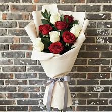 Букет цветов из:  Розы в Рахье