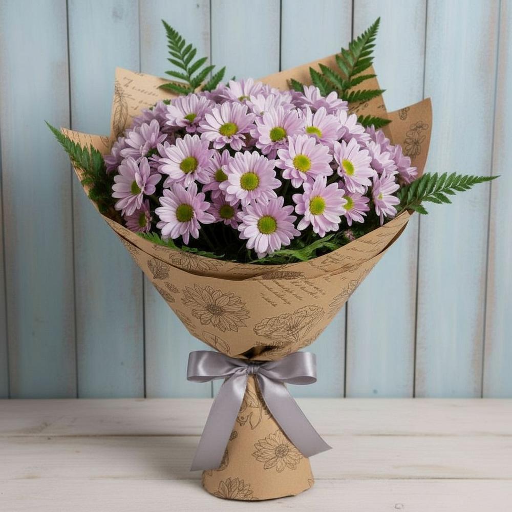 Букет цветов из: Хризантемы в Рахье