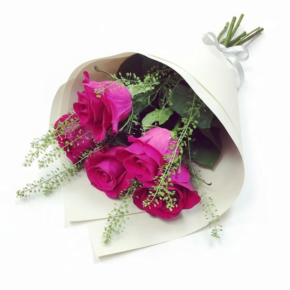 Букет цветов из: Розы в Рахье