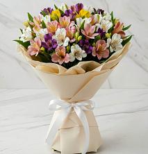 Букет цветов из:  Альстромерии в Рахье