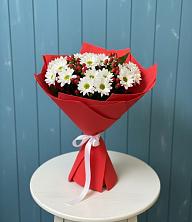 Букет цветов из:  Хризантемы в Рахье