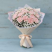 Букет цветов из:  Гвоздики #REPLACE_PRED# Рахье