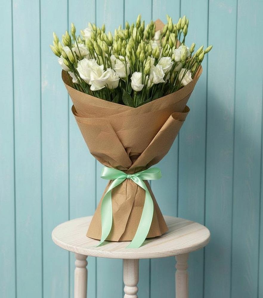 Букет цветов из: Лизиантусы в Рахье