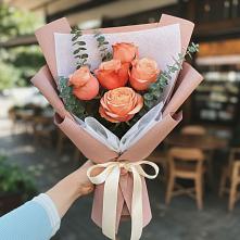 Букет цветов из:  Розы в Рахье
