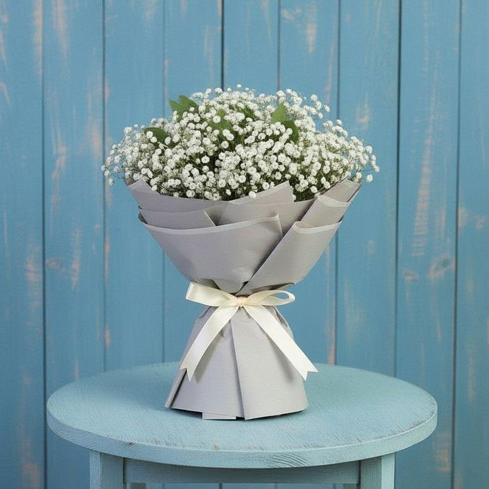 Букет цветов из: Гипсофила в Рахье