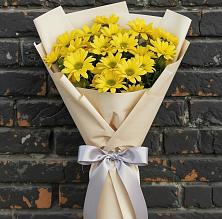 Букет цветов из:  Хризантемы в Рахье