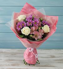 Букет цветов из:  Герберы в Рахье