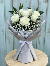 Букет цветов из:  Розы в Рахье