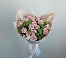 Букет цветов из:  Розы и Хризантемы #REPLACE_PRED# Рахье