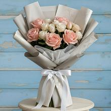 Букет цветов из:  Розы в Рахье
