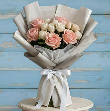 Букет цветов из:  Розы в Рахье