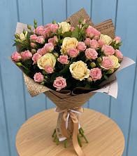 Букет цветов из:  Розы в Рахье
