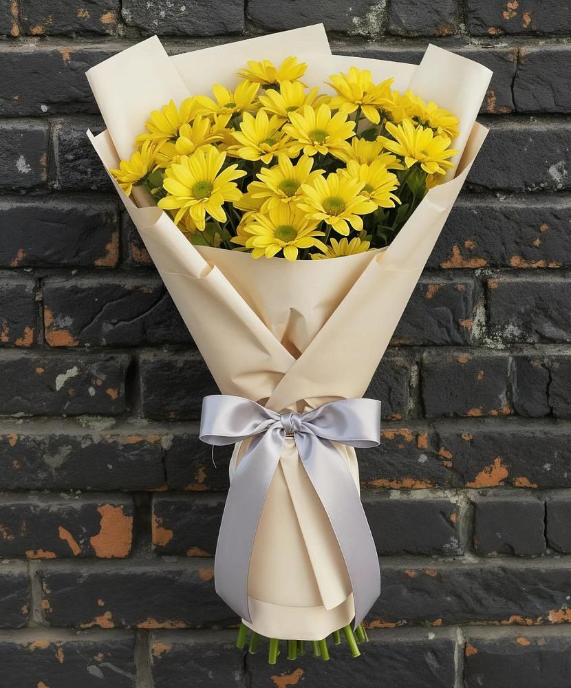 Букет цветов из: Хризантемы в Рахье