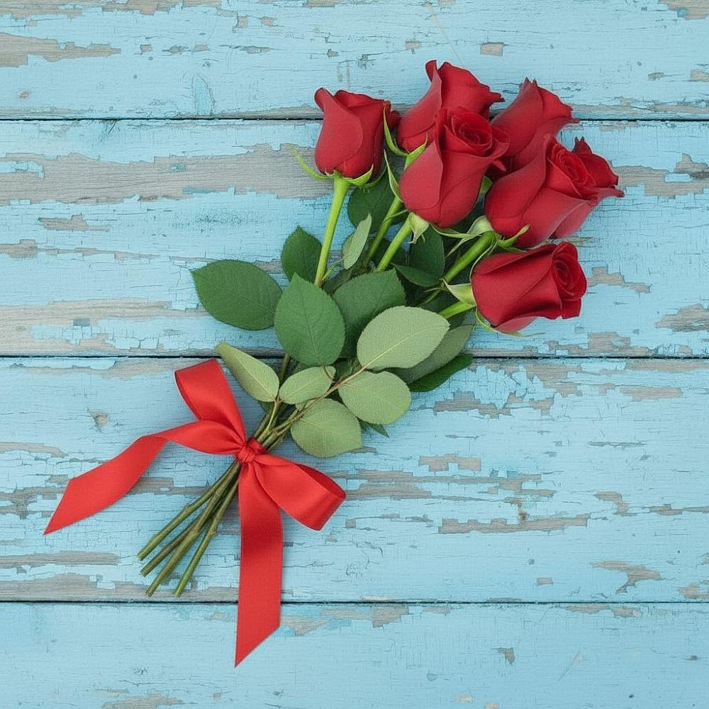 Букет Красные розы в Рахье
