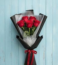 Букет цветов из:  Розы в Рахье