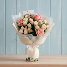 Букет цветов из:  Розы в Рахье