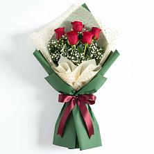 Букет цветов из:  Розы в Рахье