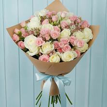 Букет цветов из:  Розы #REPLACE_PRED# Рахье
